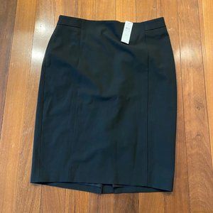 Ann Taylor Business Black Midi Skirt NWT   Size 12